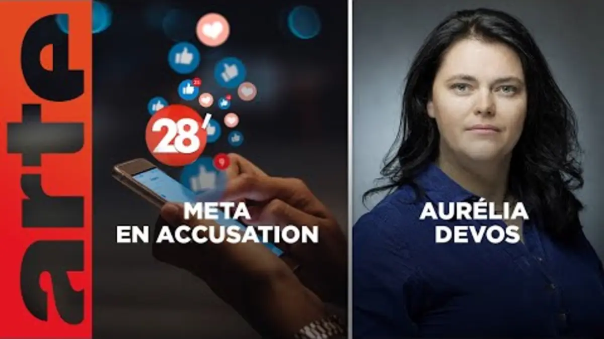 replay de Aurélia Devos / Les réseaux sociaux nuisent-ils à la santé mentale de nos ados ? - 28 Minutes - ARTE