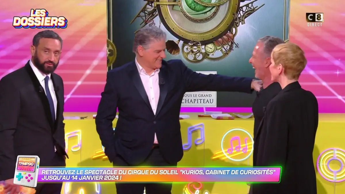 replay de Aurélia et Fabrice, anciens amis du Conservatoire de danse de Jacques Cardoze lui font une surprise