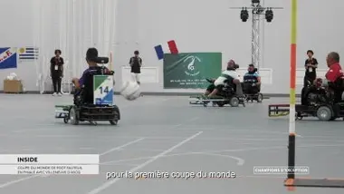 Aurélie Aubert / Coupe du monde des clubs de foot fauteuil