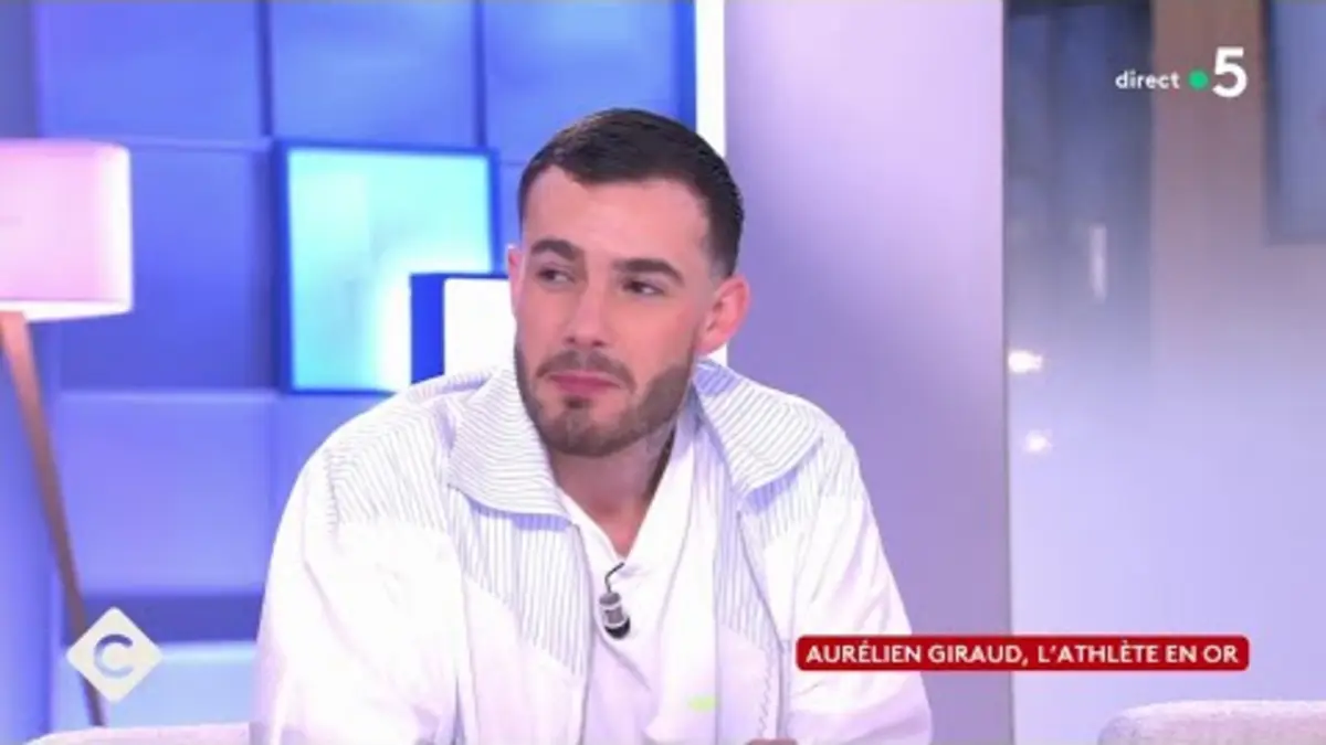 replay de Aurélien Giraud, l’athlète en or - C à Vous - 16/02/2024