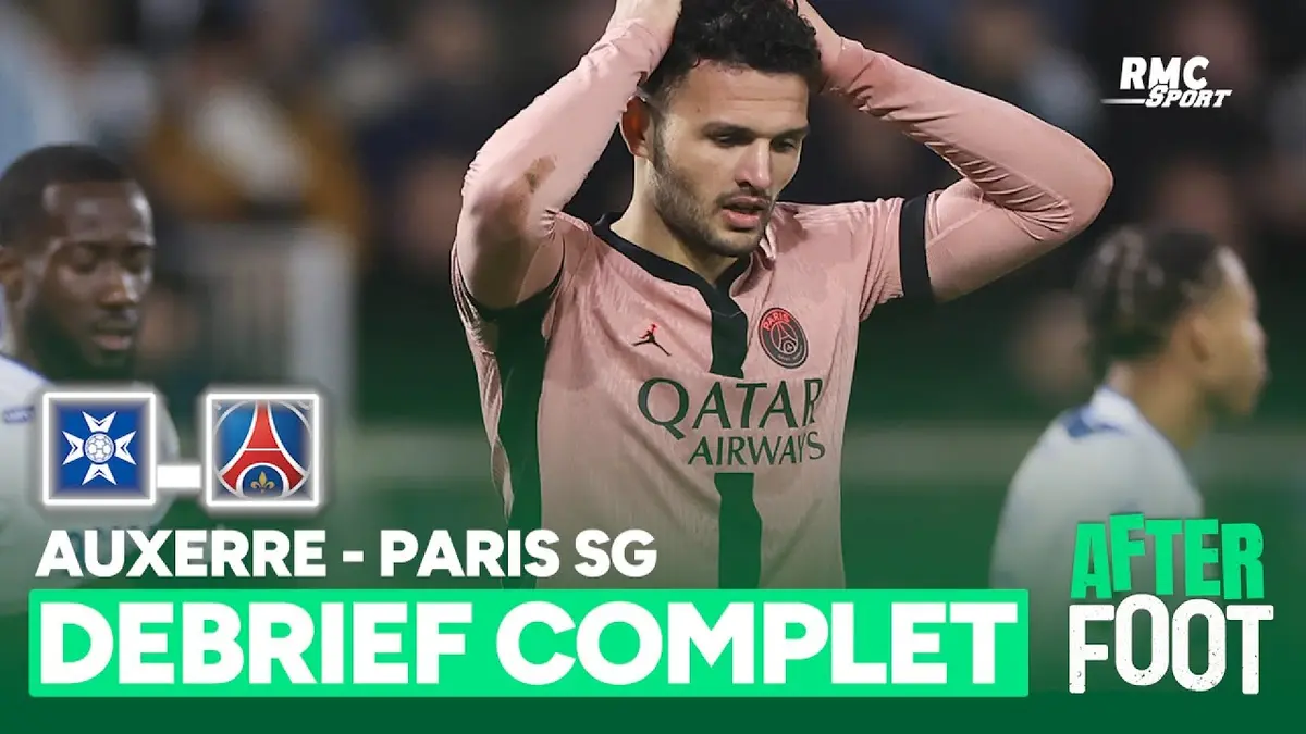 replay de Auxerre 0-0 PSG : Le débrief complet de l’After foot après le nouveau nul parisien
