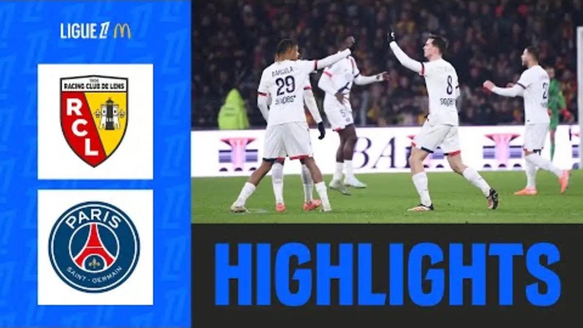replay de Avec un Bradley BARCOLA DÉCISIF le PSG S'IMPOSE à Lens | 18ème journée - Ligue 1 McDonald's 24/25