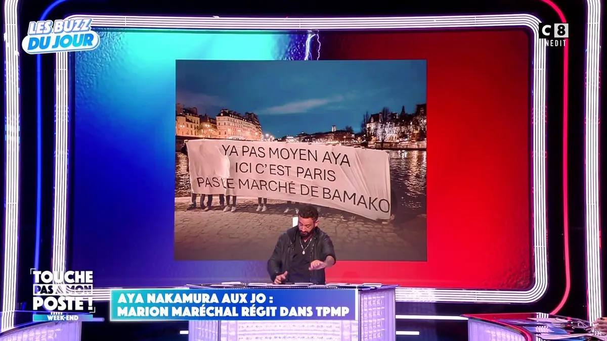 replay de Aya Nakamura aux JO : Marion Maréchal réagit dans TPMP !