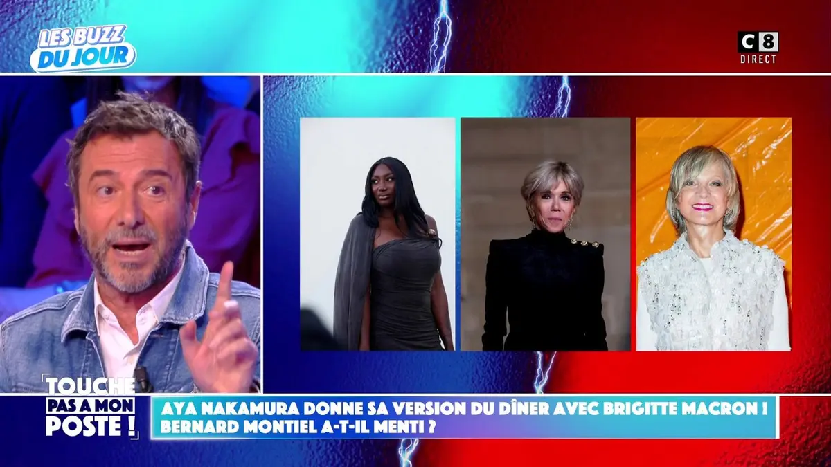 replay de Aya Nakamura donne sa version du dîner avec Brigitte Macron : Bernard Montiel a-t-il menti ?