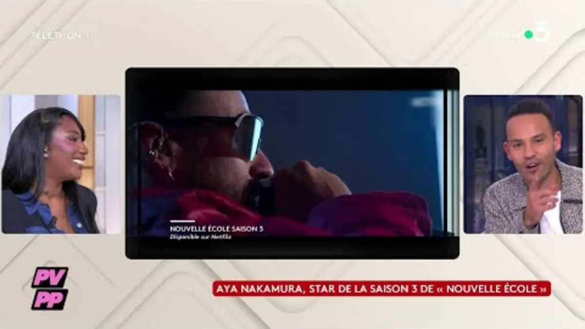 replay de Aya Nakamura, star de la saison 3 de « Nouvelle école »- PVPP de Mohamed Bouhafsi - C à vous