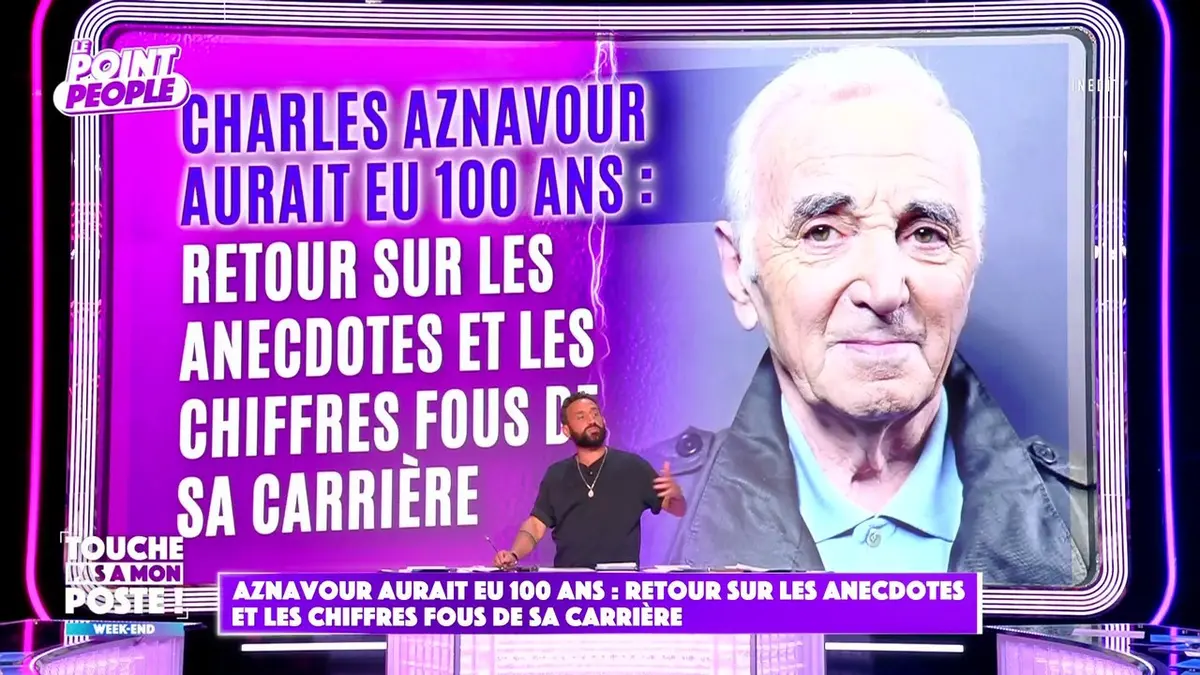 replay de Aznavour aurait eu 100 ans : Retour sur les anecdotes et les chiffres fous de sa carrière