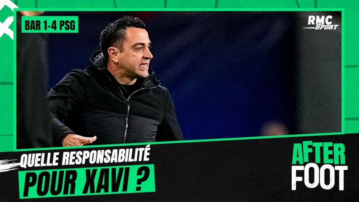 replay de Barcelone 1-4 Paris SG : Quelle part de responsabilité pour Xavi ?