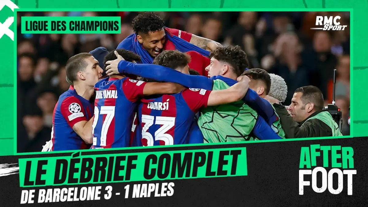 replay de Barcelone 3-1 Naples : le débrief complet de la belle qualification des Blaugrana