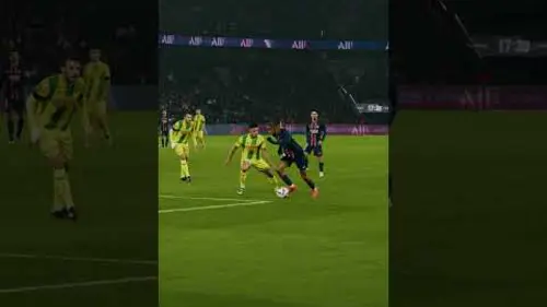 replay de Barcola's slow motion ? #psg #ligue1 #barcola