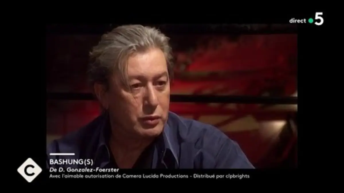 replay de Bashung oh Bashung - L’Oeil de Pierre - C à Vous - 05/03/2024