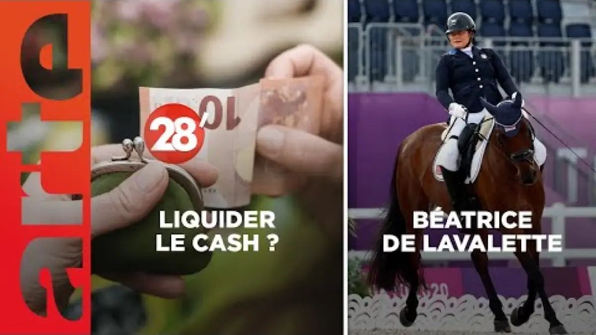 replay de Béatrice de Lavalette / Euro numérique : l’argent liquide va-t-il couler à pic ? - 28 Minutes - ARTE