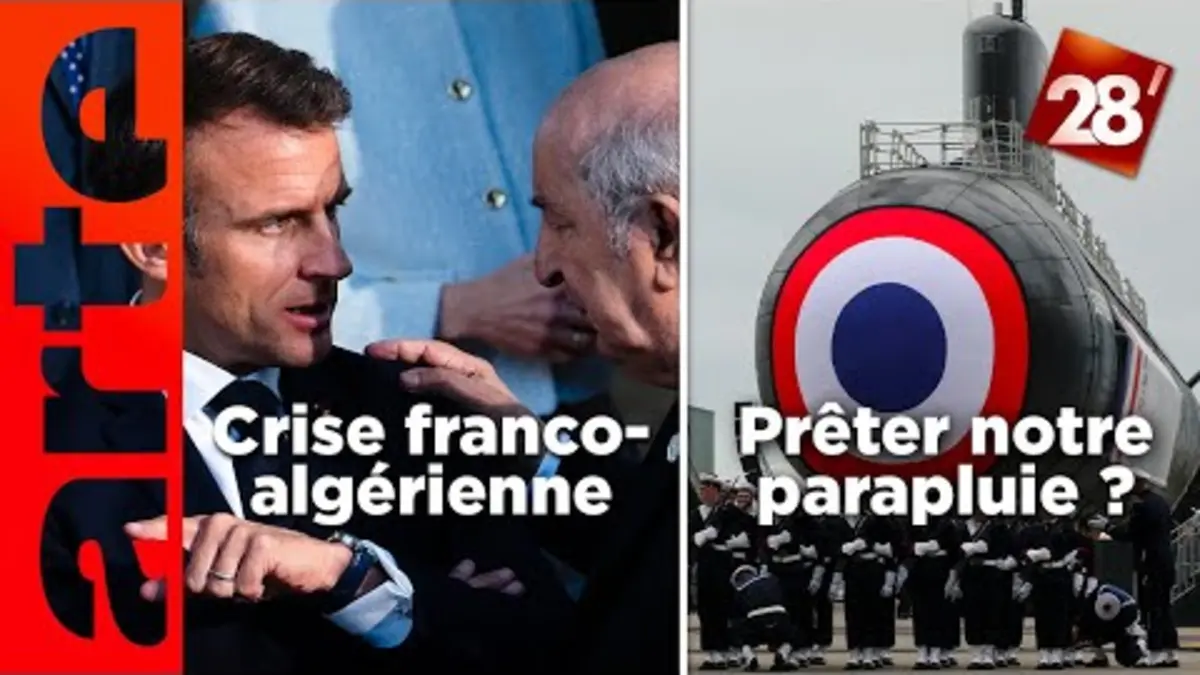 replay de Benjamin Stora / La France doit-elle partager son parapluie nucléaire ? | 28 minutes | ARTE