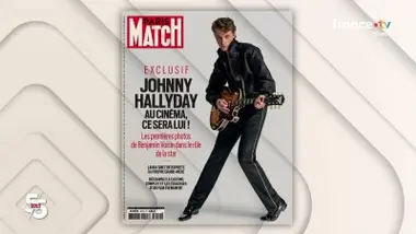 Benjamin Voisin dans la peau de Johnny Hallyday