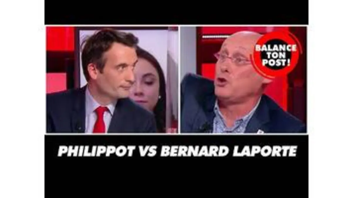 replay de Bernard Laporte à Florian Philippot : "Tu as du fiel dans la bouche chaque fois que tu parles !"