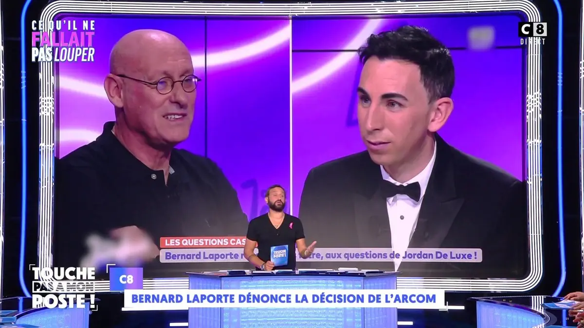 replay de Bernard Laporte dénonce la décision de l'Arcom
