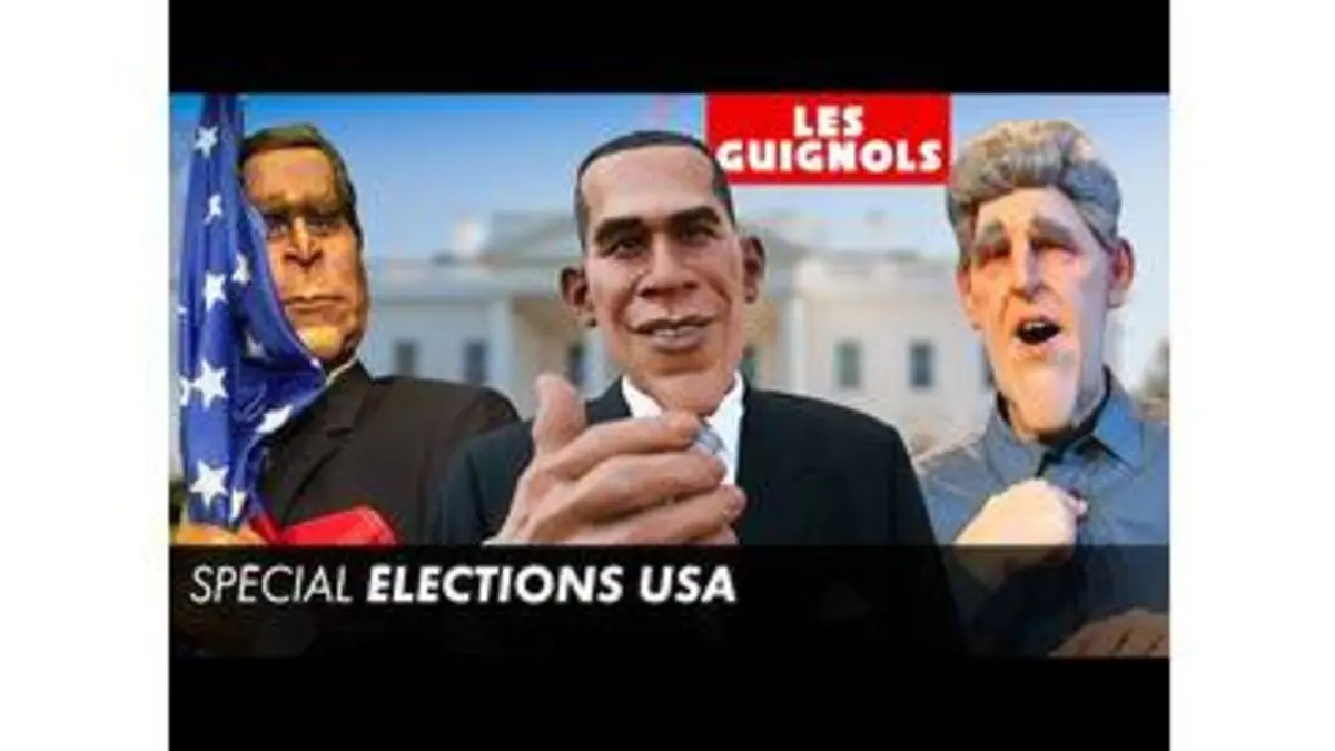 replay de Best-of spécial ÉLECTIONS USA - Les Guignols - CANAL+
