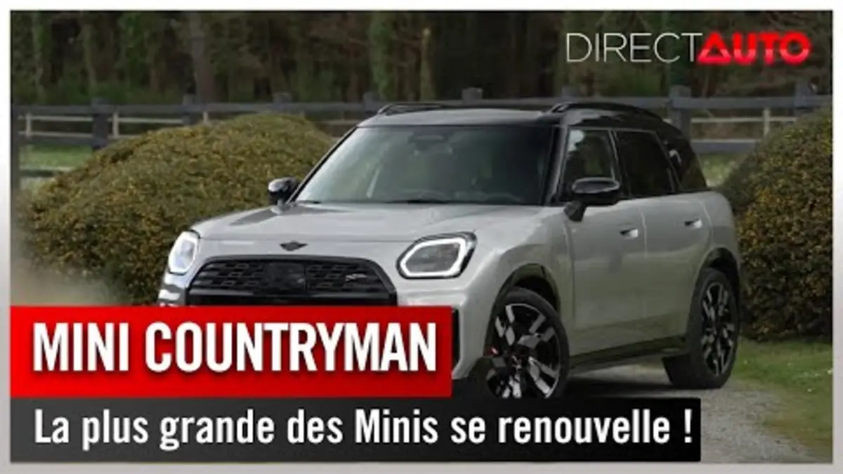 replay de Best-Seller - Mini Countryman : la plus grande des Minis se renouvelle !