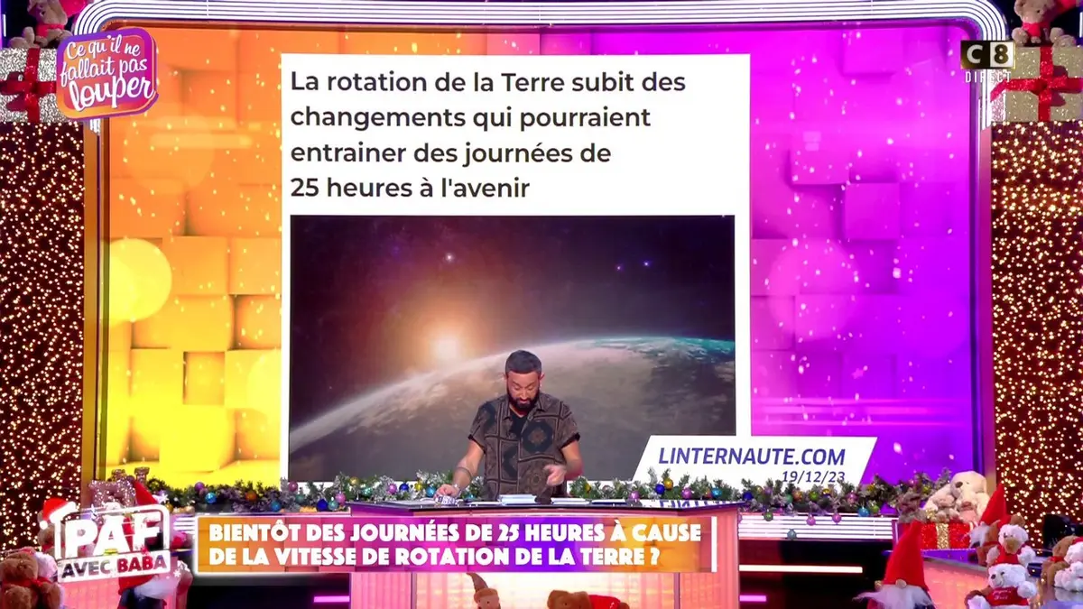 replay de Bientôt des journées de 25 heures à cause de la vitesse de rotation de la Terre ?