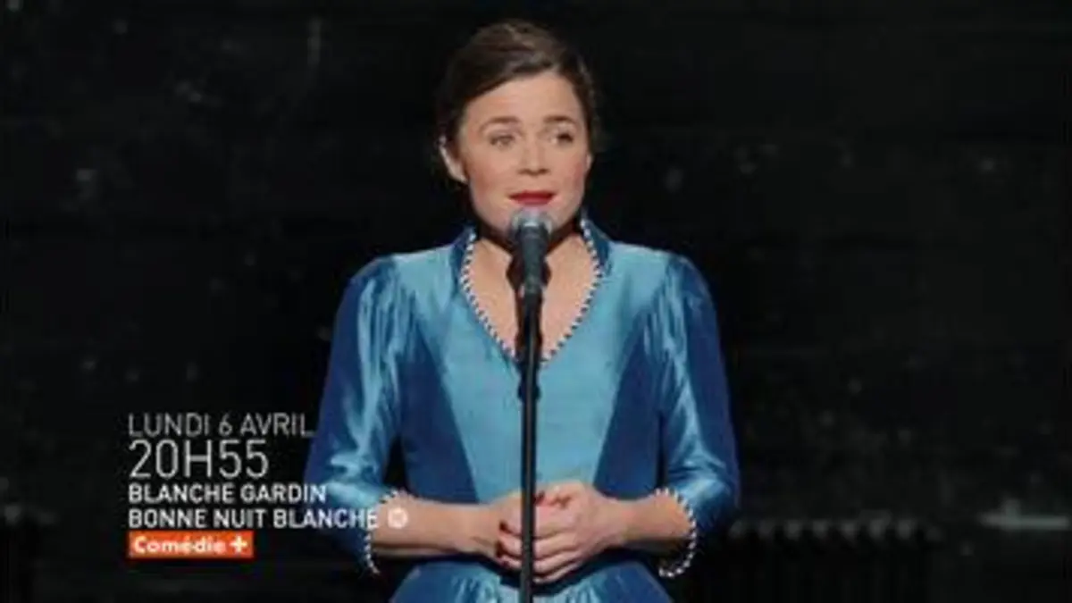 replay de Blanche Gardin : Bonne nuit Blanche