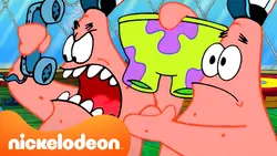 Bob l'éponge | 1 heure avec Patrick au Krusty Krab ! ? | Nickelodeon France