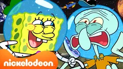 Bob l'éponge | 30 minutes de Bob l’éponge dans l’espace ! ? | Nickelodeon France