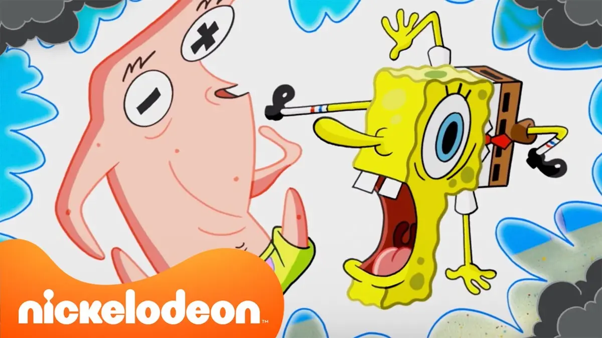 replay de Bob l'éponge | 60 minutes de météo EXTRÊME dans Bikini Bottom ?️ | Nickelodeon France
