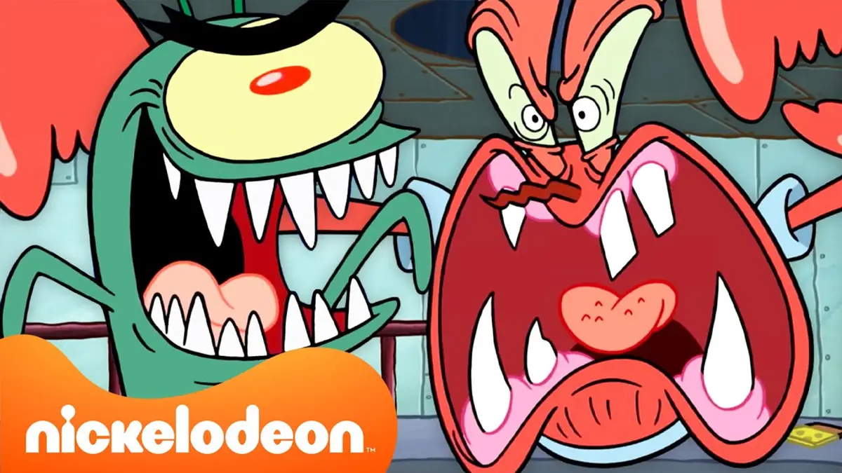 replay de Bob l'éponge | 60 MINUTES de Mr. Krabs & Plankton ??️ | Nickelodeon France