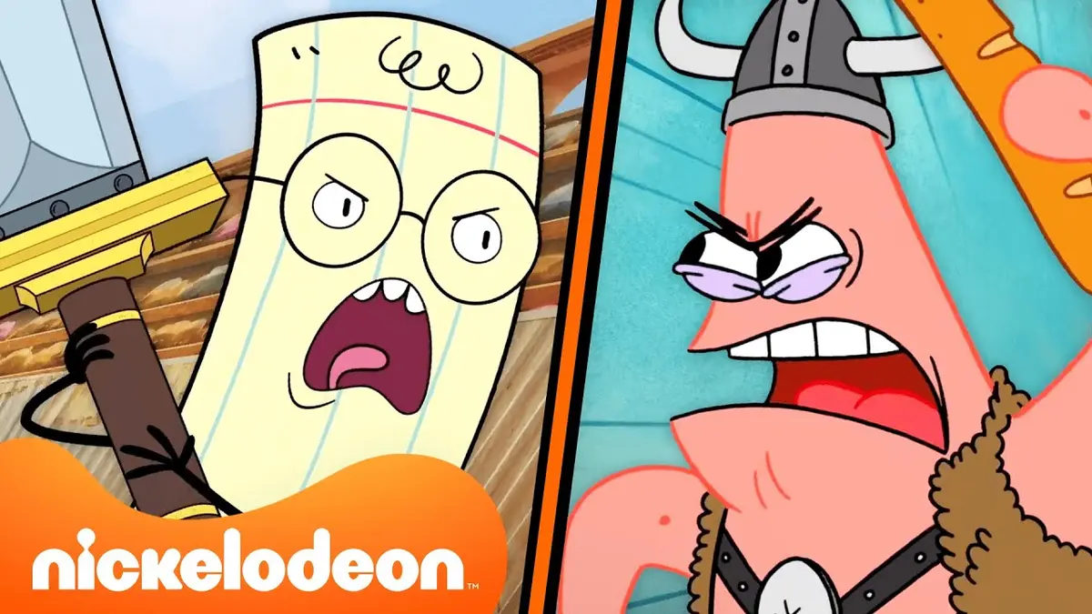 replay de Bob l’éponge & Pierre-Papier-Ciseaux se battent pendant 20 minutes d’affilée ? | Nickelodeon France