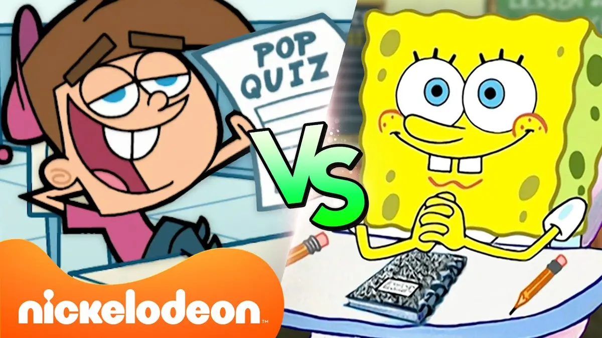 replay de Bob l'éponge contre Timmy Turner - Qui est le meilleur étudiant? | Nickelodeon France