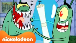 Bob l'éponge | Le meilleur jour de Plankton pendant 45 minutes ! ? | Nickelodeon