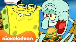 Bob l'éponge | Les moments les plus savoureux de Bob l’éponge ! ? | 1h de repas | Nickelodeon France