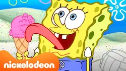 Bob l'éponge | SpongeBob danse sur la plage pendant 60 minutes ?️ | Nickelodeon France