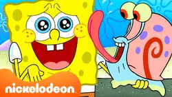 Bob l'éponge | SpongeBob en papa escargot pendant 45 minutes ? | Nickelodeon France