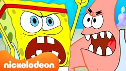 Bob l'éponge | SpongeBob se dispute avec TOUS ses amis pendant 60 minutes ? | Nickelodeon France