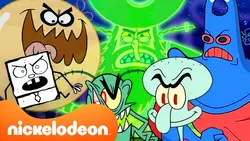 Bob l'éponge | Tous les méchants de Bob l’éponge ! ? Compilation ultime | Nickelodeon France