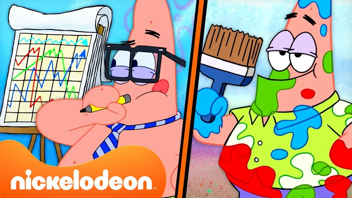 replay de Bob l'éponge | Tous les métiers de Patrick dans SpongeBob & The Patrick Star Show! | France