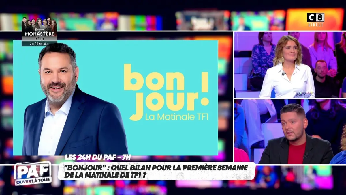 replay de "Bonjour" : quel bilan pour la première semaine de la matinale de TF1 ?