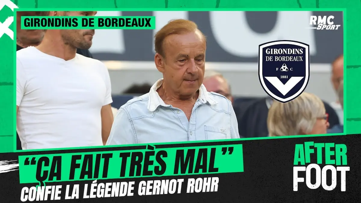 replay de Bordeaux : "On est abattus", confie la légende Rohr après la rétrogradation du club en National 1