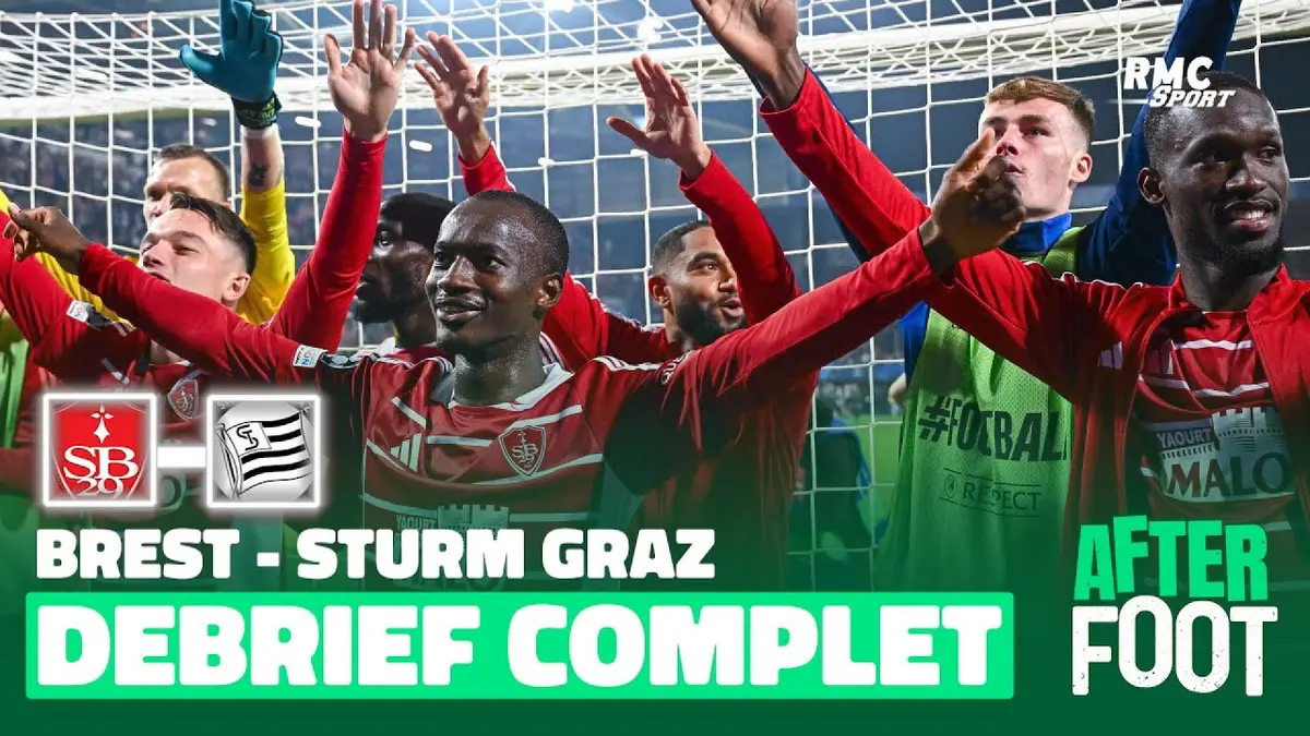 replay de Brest 2-1 Sturm Graz : débrief d'une victoire historique et tellement méritée