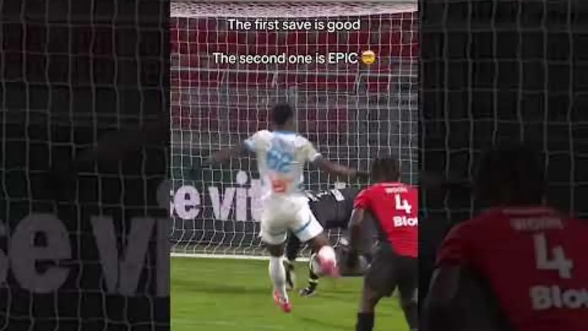 replay de Brice Samba ? #Ligue1 #Goalkeeper #Ligue1McDonalds @StadeRennaisFCOfficiel