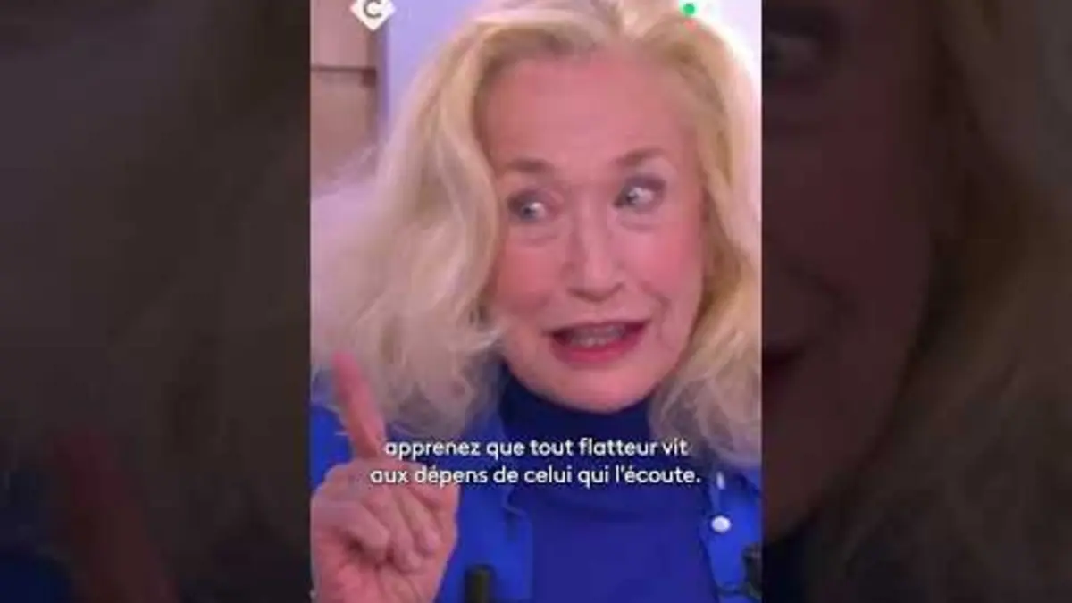 replay de Brigitte Fossey revisite les fables de La Fontaine sur scène et dans #CàVous ?