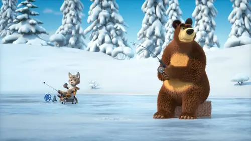 Masha et Michka S06E10 Briser la glace