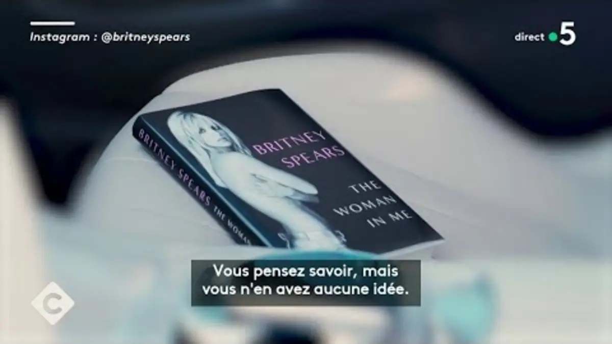 replay de Britney Spears publie ses mémoires - C à vous - 18/10/2023