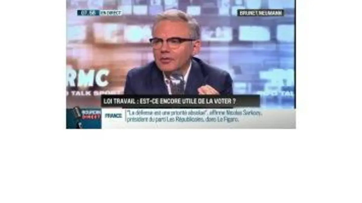 replay de Brunet & Neumann: Est-ce encore utile de voter la loi Travail ? - 09/05