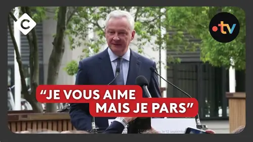 replay de Bruno Le Maire revient sur son départ de Bercy