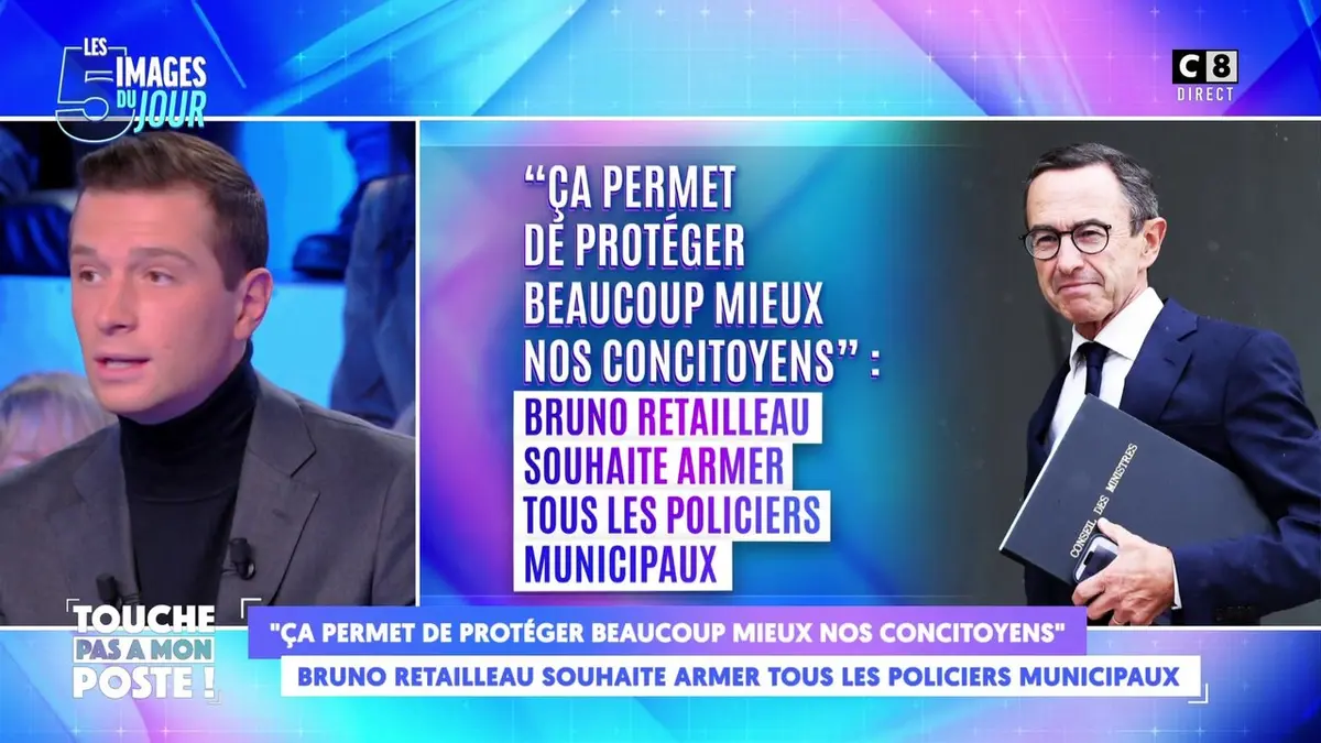 replay de Bruno Retailleau souhaite armer tous les policiers municipaux