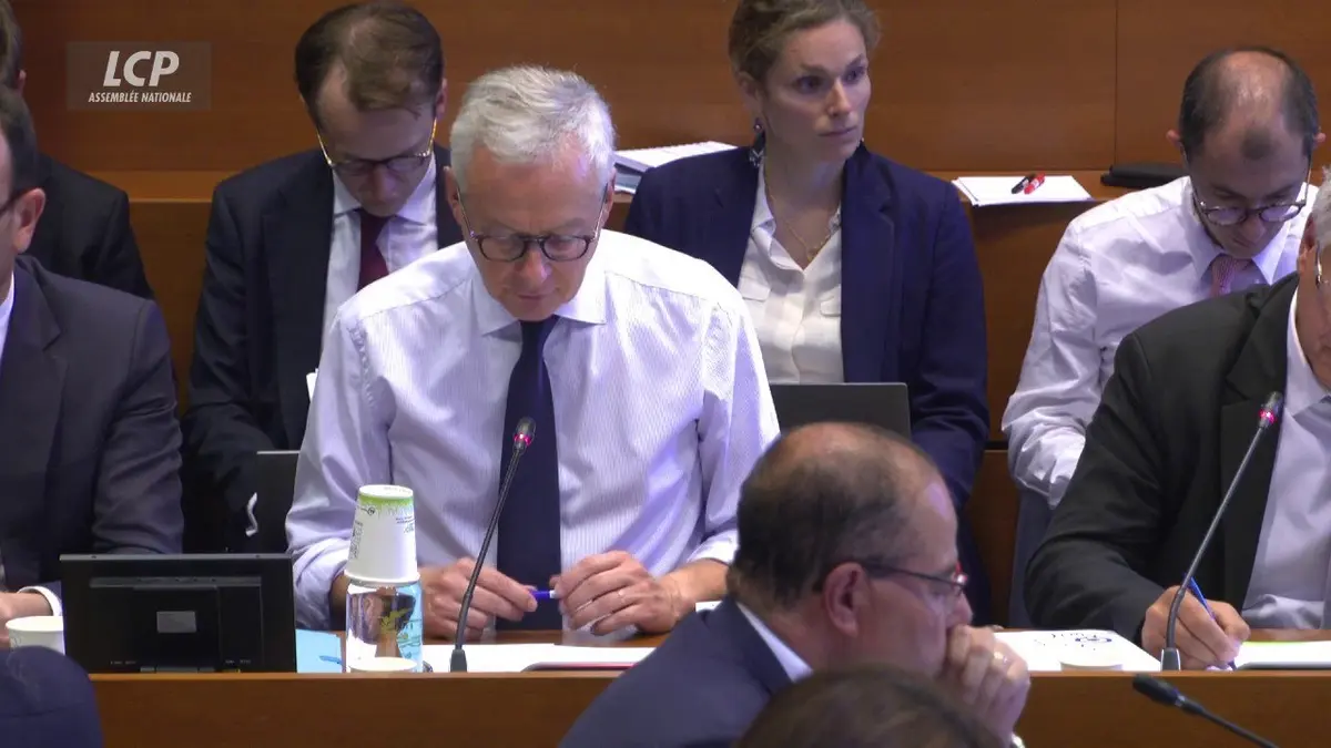 replay de Budget 2024 : audition de Bruno Le Maire en commission des finances - 27/09/2023