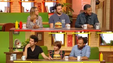 Burger Quiz avec Alice Belaïdi, Vincent Lacoste, Roschdy Zem et Fabrice Eboué