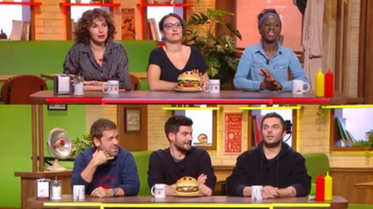 Burger Quiz avec Anne Depétrini, Jonathan Zaccaï,…