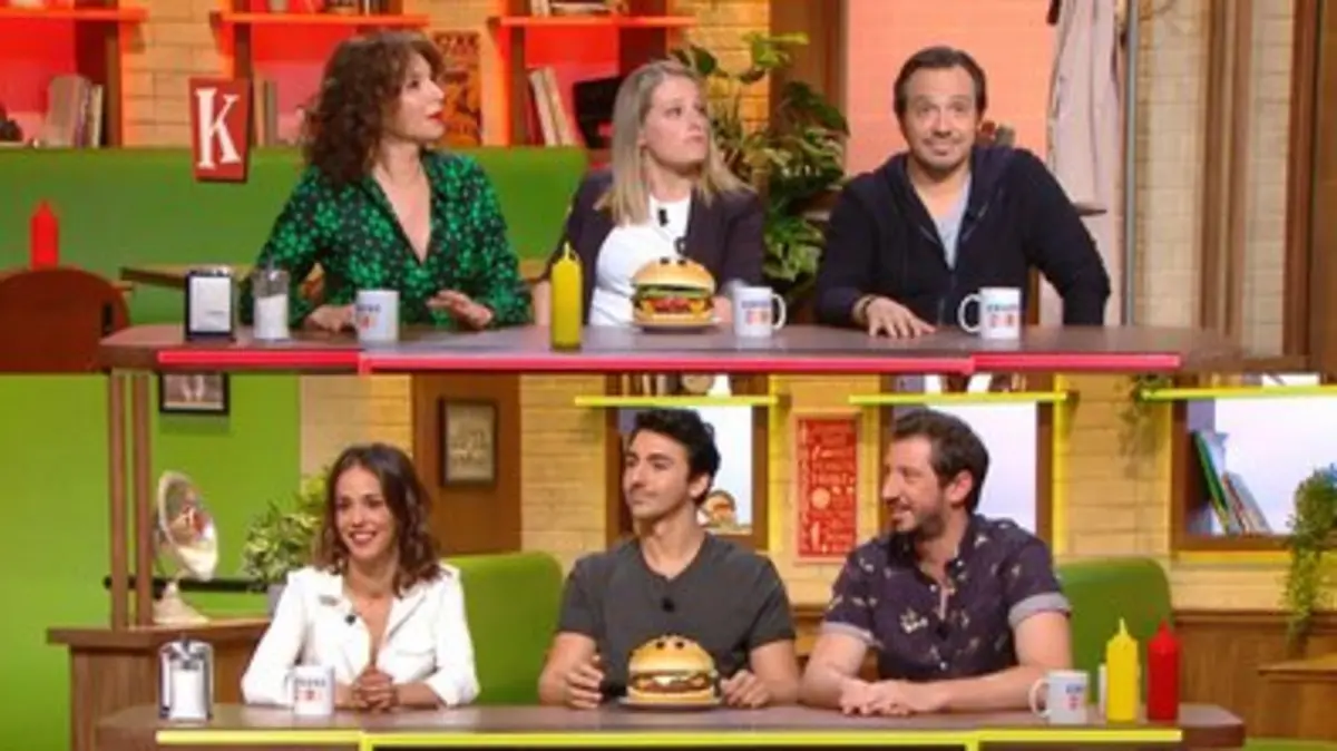 Burger Quiz avec Anne Depétrini, Mr Poulpe,…